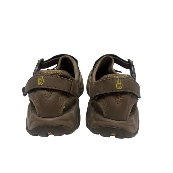 Teva Brown Chocolate Chip Leather Omnium Hiking Sandals - Picture 7 of 12